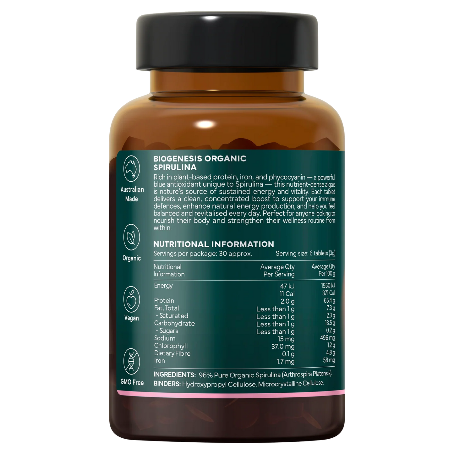 BioGenesis Organic Spirulina