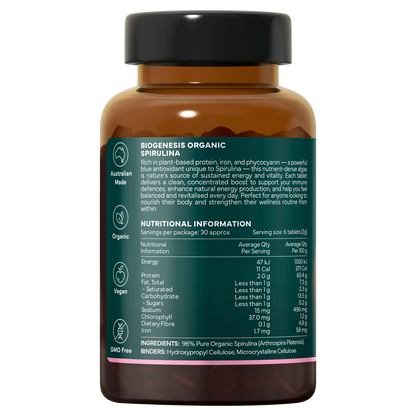 BioGenesis Organic Spirulina