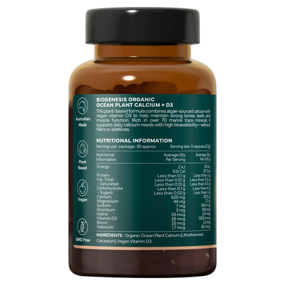 BioGenesis Organic Ocean Plant Calcium + D3