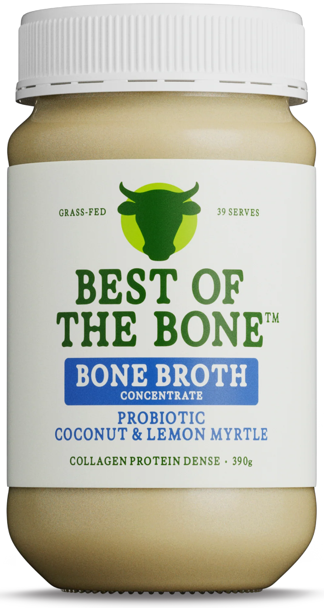Best of the Bone Probiotic Bone Broth Coconut Lemon