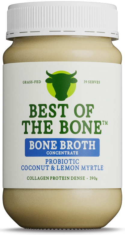 Best of the Bone Probiotic Bone Broth Coconut Lemon