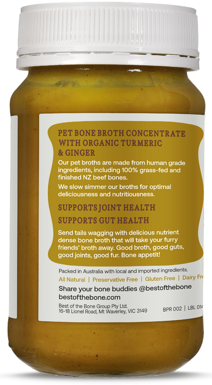Best of the Bone Broth for Pets (Turmeric)