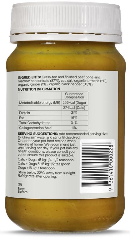 Best of the Bone Broth for Pets (Turmeric)