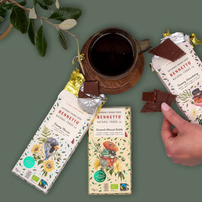 Bennetto Caramel Almond Brittle Mylk Chocolate