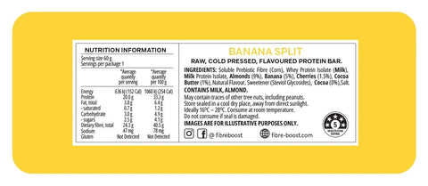 Fibre Boost Banana Split Protein Bar