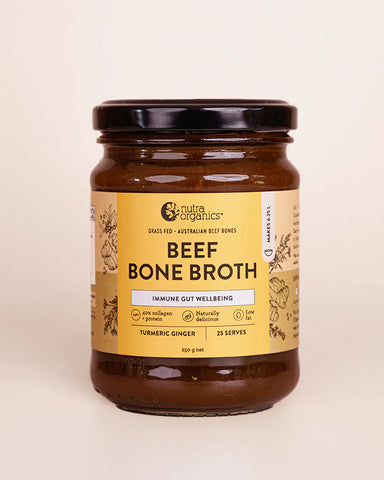 Nutra Organics Beef Bone Concentrate Turmeric Ginger