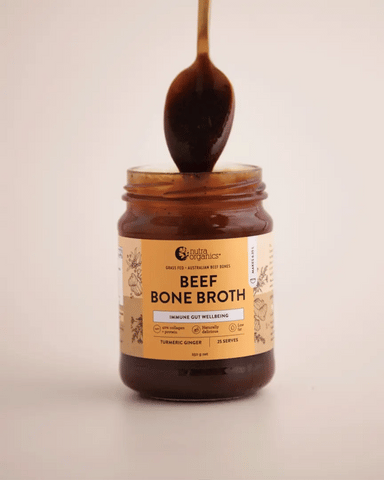Nutra Organics Beef Bone Concentrate Turmeric Ginger