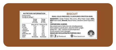 Fibre Boost Biscuit Protein Bar