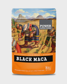 Power Super Foods Organic Black Maca Powder