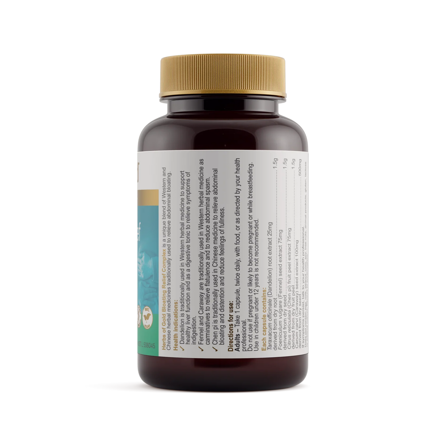 Herbs of Gold - Bloating Relief Complex