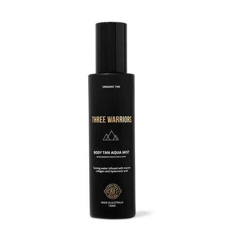 Three Warriors Body Tan Aqua Mist