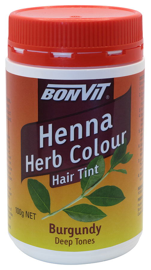 Bonvit Henna Powder Burgundy