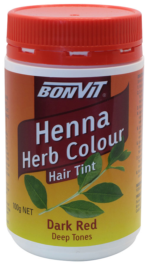 Bonvit Henna Powder Dark Red