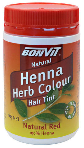 Bonvit Henna Powder Natural Red