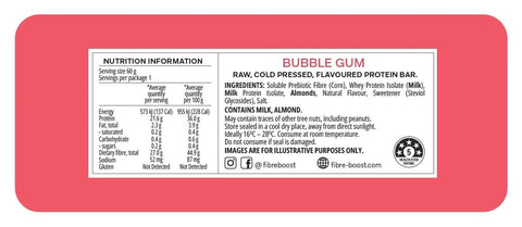 Fibre Boost Bubble Gum Flavour