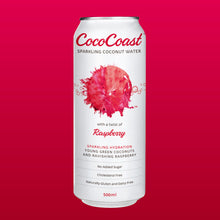 Coco Coast Coconut Water Sparkling Raspberry