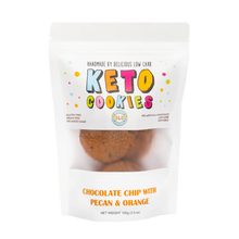 Delicious Low Carb Keto Cookies Orange Pecan
