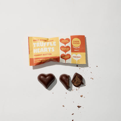 Chow Cacao Truffle Hearts