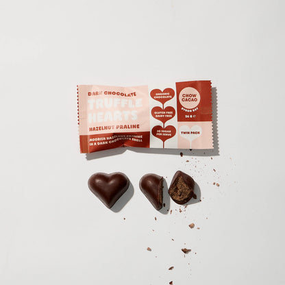 Chow Cacao Truffle Hearts