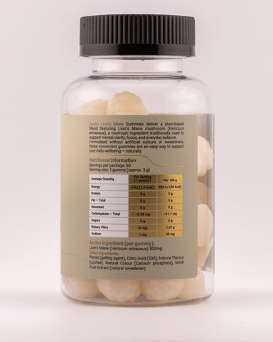 Apollo Lion’s Mane Gummies