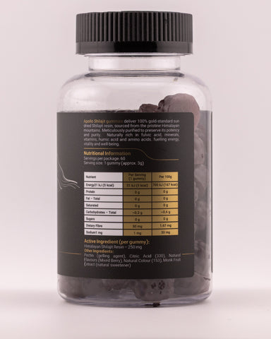 Apollo Himalayan Shilajit Gummies