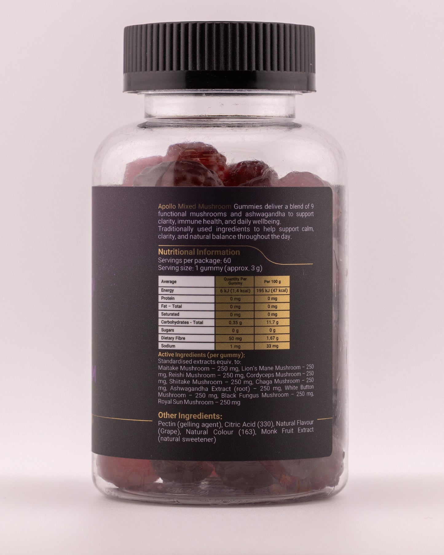 Apollo Mixed Mushrooms Gummies