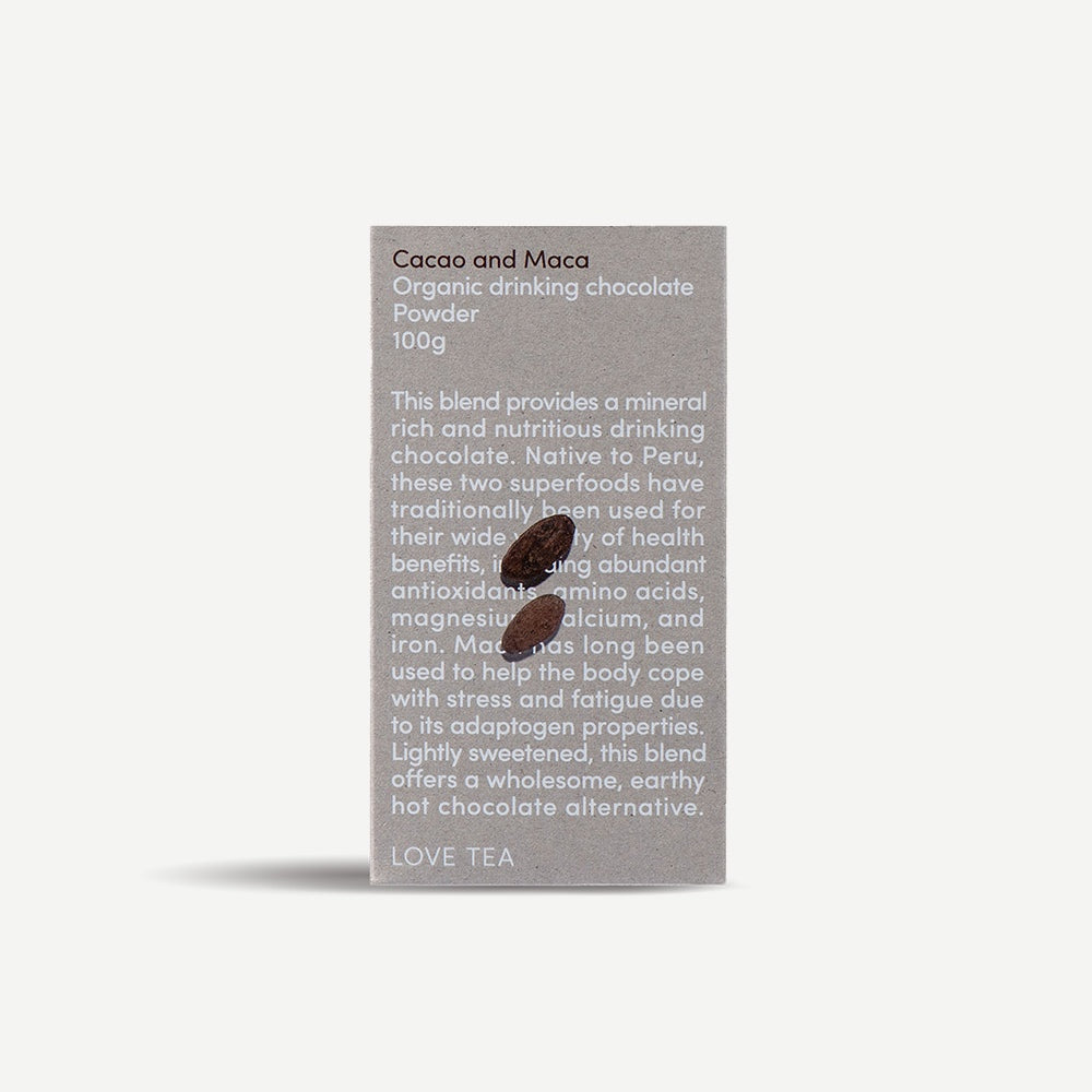 Love Tea Cacao and Maca
