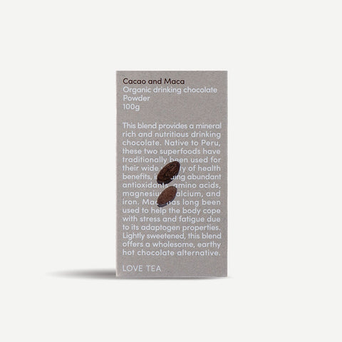 Love Tea Cacao and Maca
