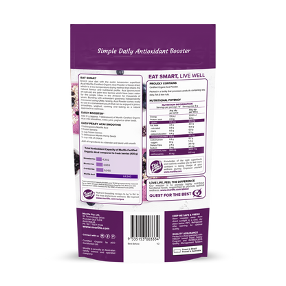 Morlife Acai Powder Freeze Dried