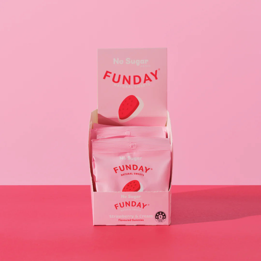 Funday Natural Sweets Strawberry & Cream
