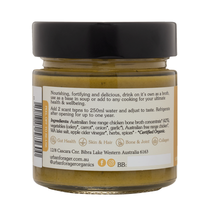 Urban Forager Organic Chicken Bone Broth Concentrate