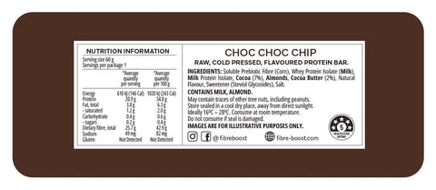 Fibre Boost Choc Choc Chip Protein Bar