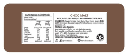 Fibre Boost Choc Malt Protein Bar