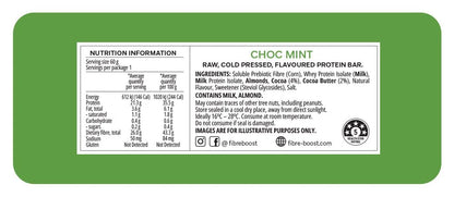 Fibre Boost Choc Mint Protein Bar