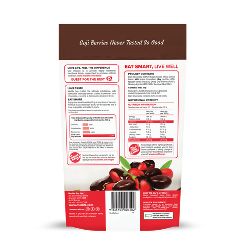 Morlife Dark Chocolate Goji Berries