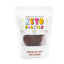 Delicious Low Carb Keto Cookies Chocolate Macadamia