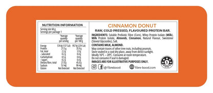 Fibre Boost Cinnamon Donut Protein Bar