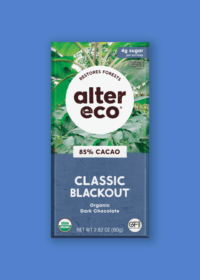 Alter Eco Organic Classic Blackout (85%) Chocolate