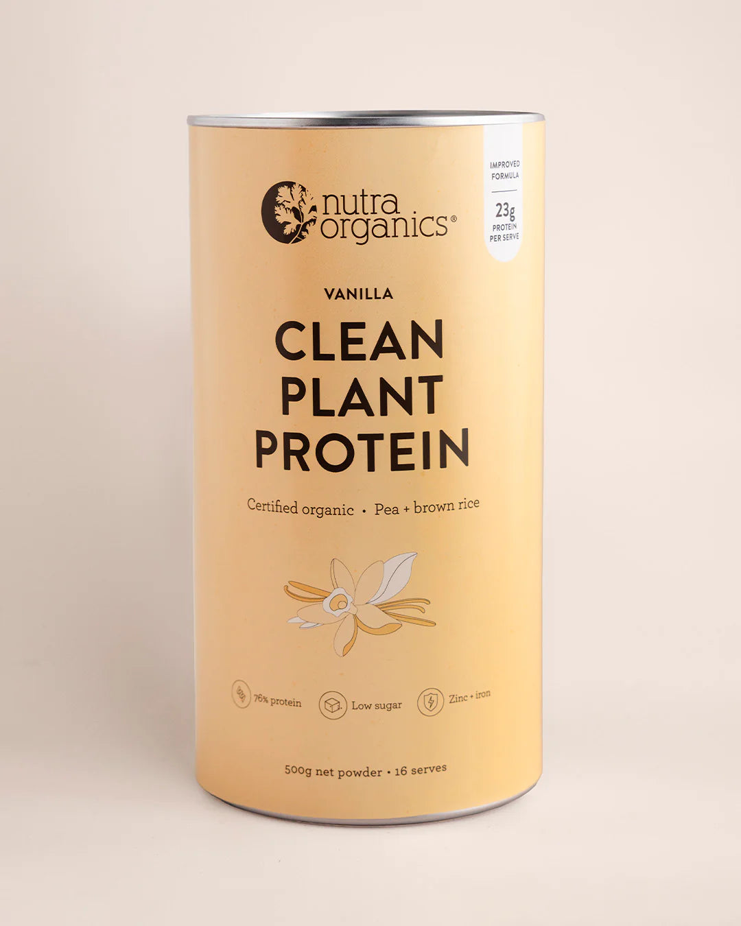 Nutra Organics Clean Plant Protein