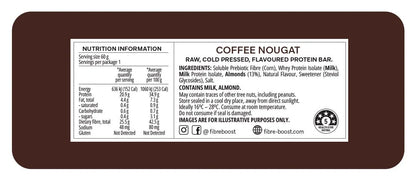 Fibre Boost Coffee Nougat Protein Bar