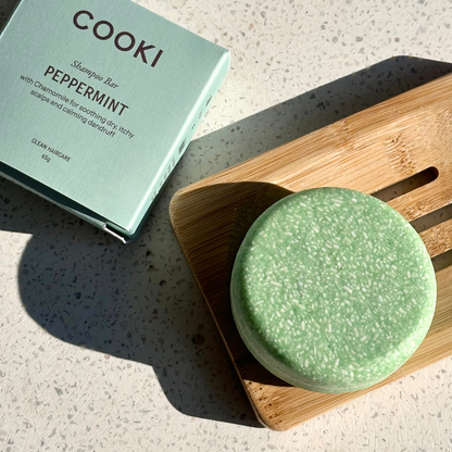 Cooki Haircare Peppermint & Chamomile Shampoo Bar