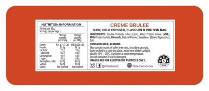 Fibre Boost Creme Brulee Protein Bar