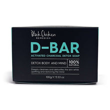Black Chicken Remedies D-Bar Activated Charcoal Detox Soap