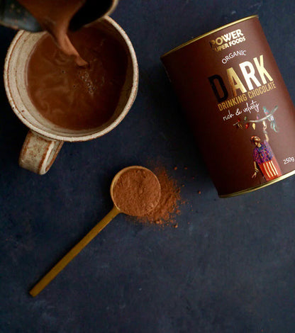 Power Super Foods Organic Dark Drinking Chocolate
