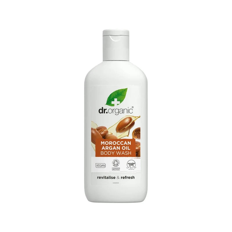 Dr Organic Body Wash Organic Moroccan Argan Oil
