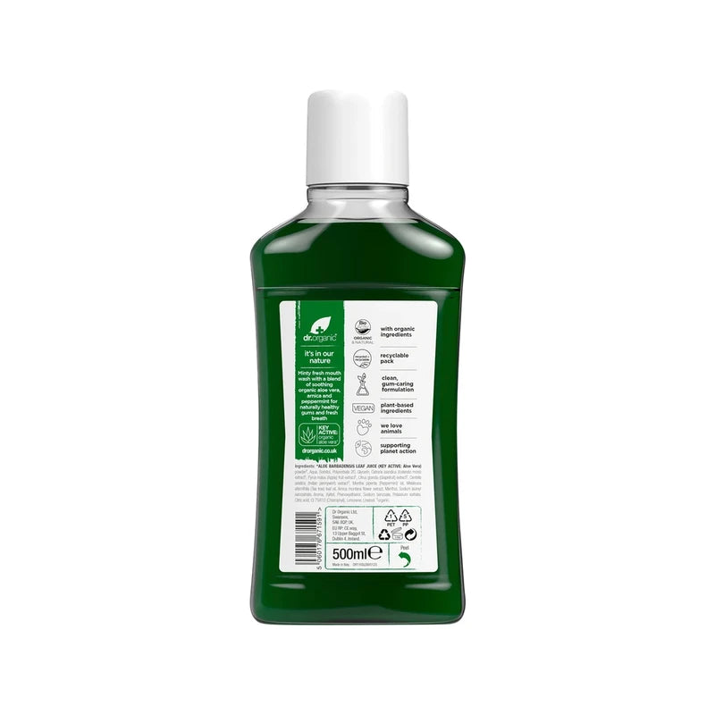 Dr Organic Mouthwash Organic Aloe Vera