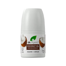 Dr Organic Roll-on Deodorant Organic Virgin Coconut Oil