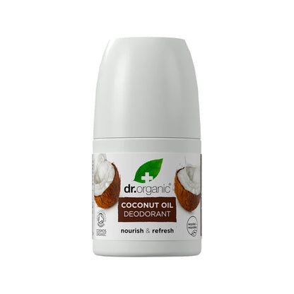 Dr Organic Roll-on Deodorant Organic Virgin Coconut Oil