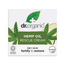 Dr Organic Rescue Cream Organic Hemp Oil