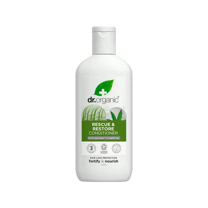 Dr Organic Rescue & Restore Conditioner Organic Hemp Oil